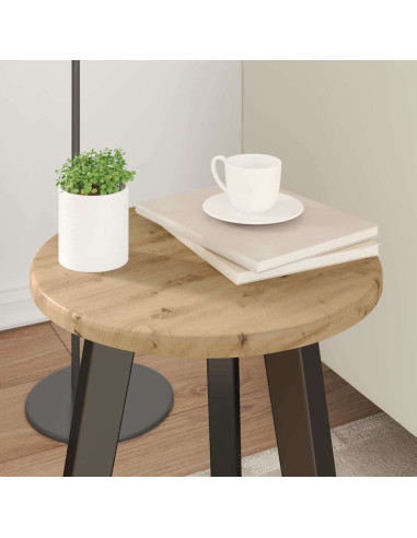 Piano del tavolo rovere artigianale 30 x 30 x 1.5 cm