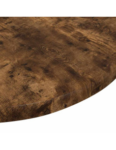 Piano del tavolo Rovere fumo 40 x 40 x 1.5 cm Legno multistrato 2