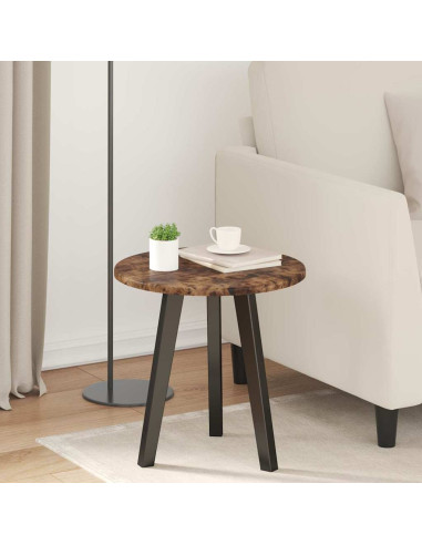 Piano del tavolo Rovere fumo 40 x 40 x 1.5 cm Legno multistrato