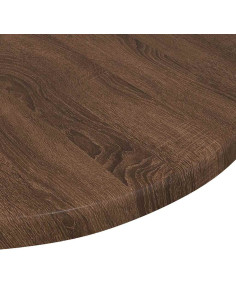 Piano del tavolo Rovere marrone 40 x 40 x 1.5 cm 2