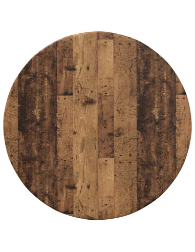 Piano del tavolo Legno vecchio Ø 40 x 1,5 cm Legno multistrato