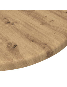 Piano del tavolo rovere artigianale 40 x 40 x 1.5 cm 2