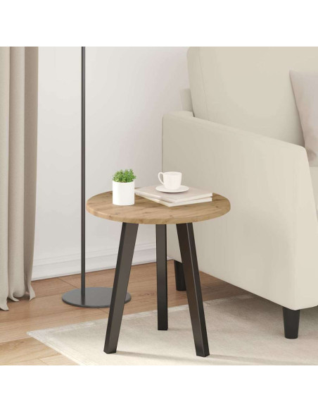 Piano del tavolo rovere artigianale 40 x 40 x 1.5 cm