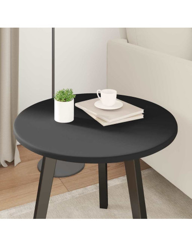 Piano del tavolo Nero 50 x 50 x 1.5 cm Legno multistrato