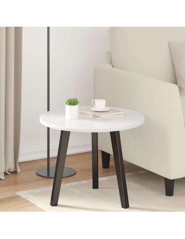 Piano del tavolo Bianco lucido 50 x 50 x 1.5 cm