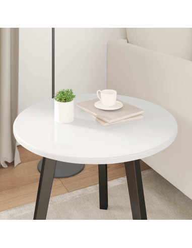 Piano del tavolo Bianco lucido 50 x 50 x 1.5 cm