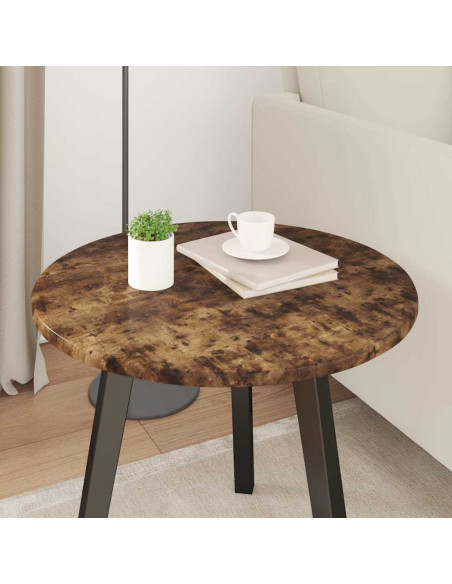 Piano del tavolo Rovere fumo 50 x 50 x 1.5 cm Legno multistrato