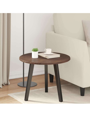 Piano del tavolo Rovere marrone 50 x 50 x 1.5 cm