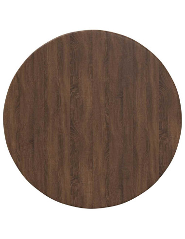 Piano del tavolo Rovere marrone 50 x 50 x 1.5 cm