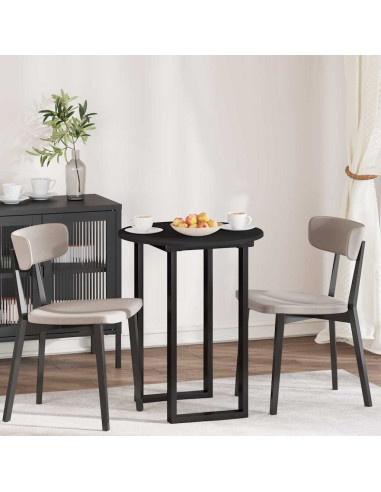 Piano del tavolo Nero 60 x 60 x 1.5 cm Legno multistrato