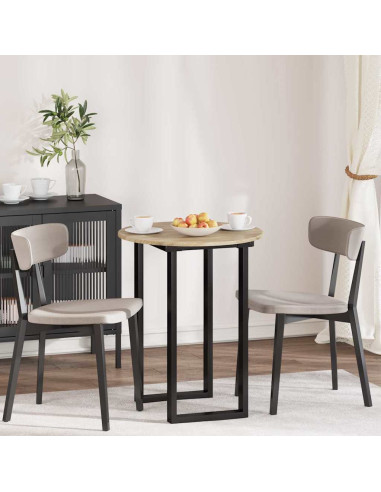 Piano del tavolo rovere sonoma Ø 60 x 1,5 cm Legno multistrato