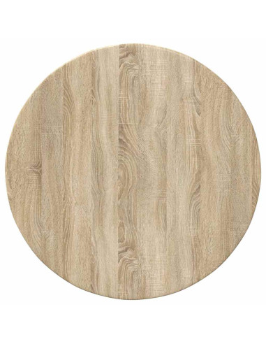 Piano del tavolo rovere sonoma Ø 60 x 1,5 cm Legno multistrato