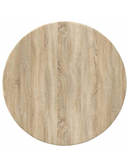 Piano del tavolo rovere sonoma Ø 60 x 1,5 cm Legno multistrato