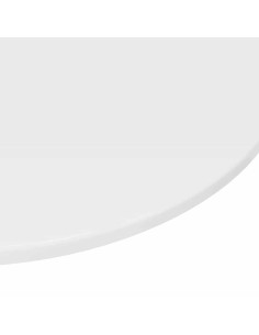 Piano del tavolo Bianco lucido 60 x 60 x 1.5 cm 2