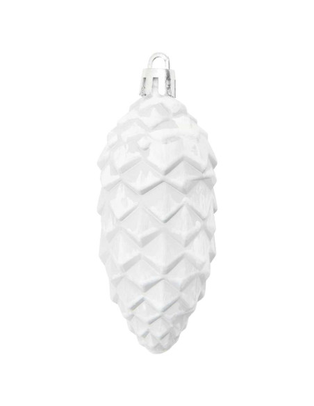 Decorazioni per Albero di Natale 40 pcs Bianco