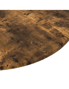 Piano del tavolo Rovere fumo 60 x 60 x 1.5 cm Legno multistrato 2