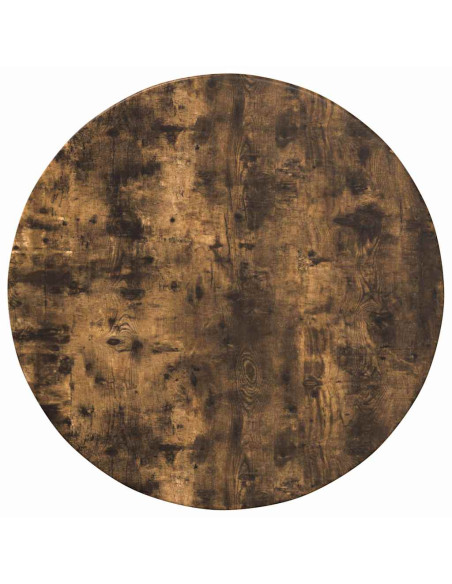 Piano del tavolo Rovere fumo Ø 60 x 1,5 cm Legno multistrato