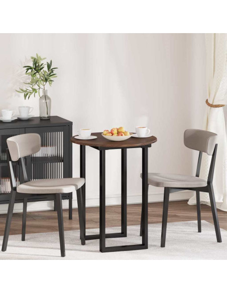 Piano del tavolo Rovere marrone 60 x 60 x 1.5 cm