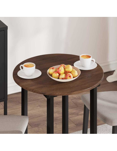 Piano del tavolo Rovere marrone 60 x 60 x 1.5 cm