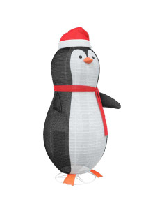 Figura di pinguino di neve Bianco caldo 78 x 88 x 180 cm