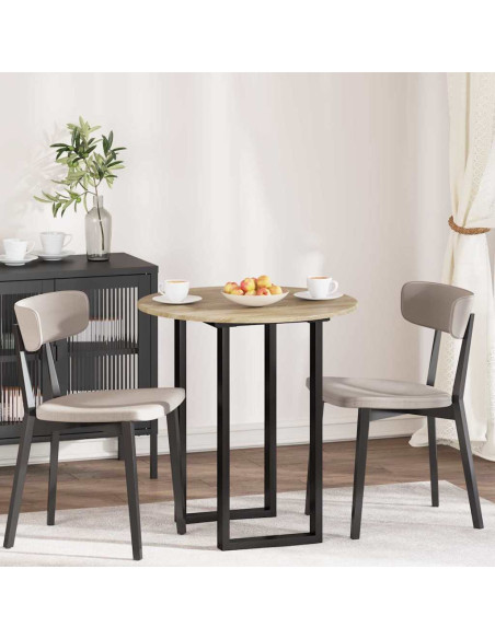 Piano del tavolo rovere sonoma 70 x 70 x 1.5 cm