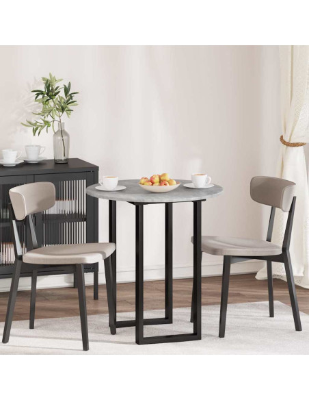 Piano del tavolo Grigio cemento 70 x 70 x 1.5 cm