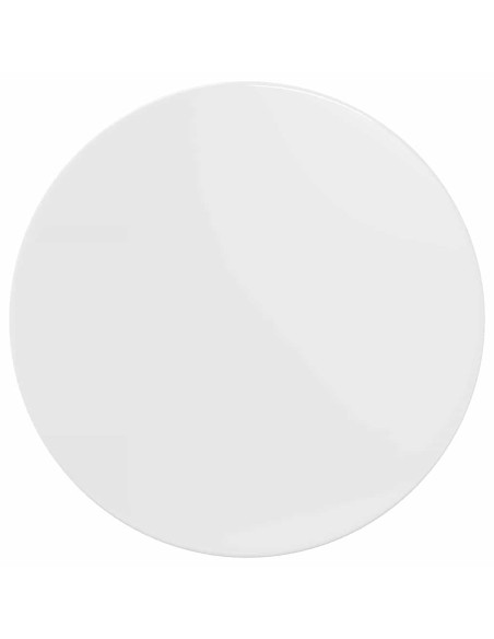 Piano del tavolo Bianco lucido 70 x 70 x 1.5 cm