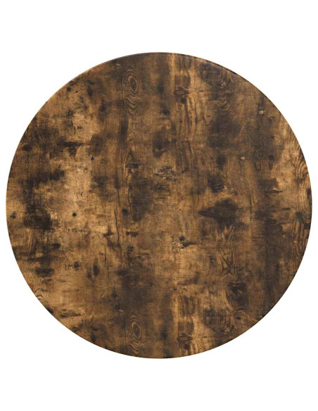 Piano del tavolo Rovere fumo 70 x 70 x 1.5 cm Legno multistrato