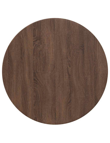 Piano del tavolo Rovere marrone 70 x 70 x 1.5 cm