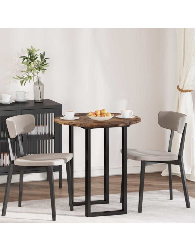 Piano del tavolo Legno vecchio 70 x 70 x 1.5 cm