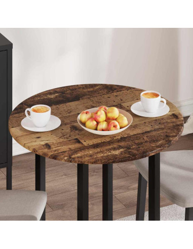 Piano del tavolo Legno vecchio 70 x 70 x 1.5 cm