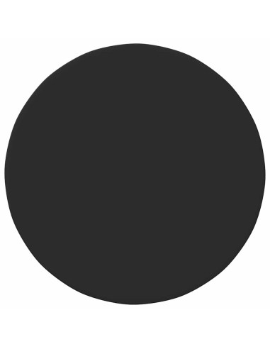 Piano del tavolo Nero 80 x 80 x 1.5 cm Legno multistrato