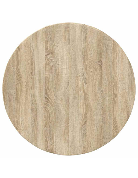 Piano del tavolo rovere sonoma 80 x 80 x 1.5 cm
