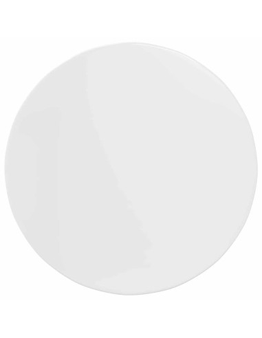 Piano del tavolo Bianco lucido 80 x 80 x 1.5 cm