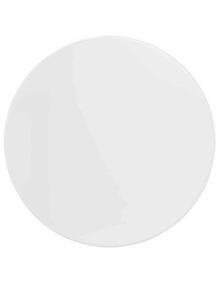 Piano del tavolo Bianco lucido 80 x 80 x 1.5 cm