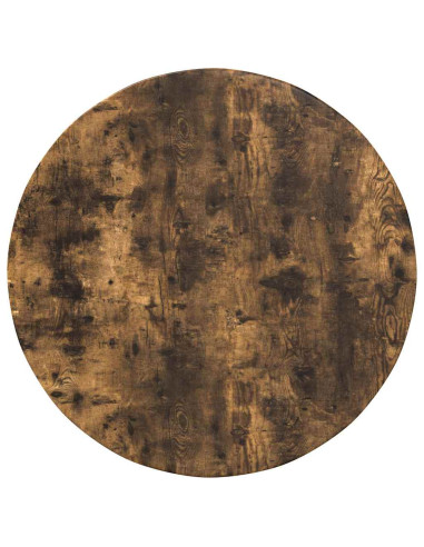 Piano del tavolo Rovere fumo 80 x 80 x 1.5 cm Legno multistrato