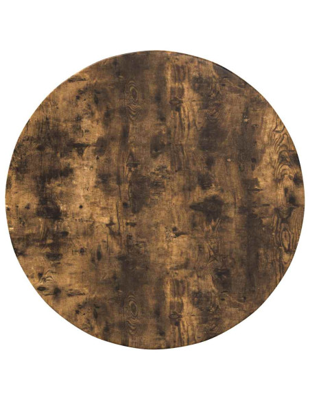 Piano del tavolo Rovere fumo 80 x 80 x 1.5 cm Legno multistrato