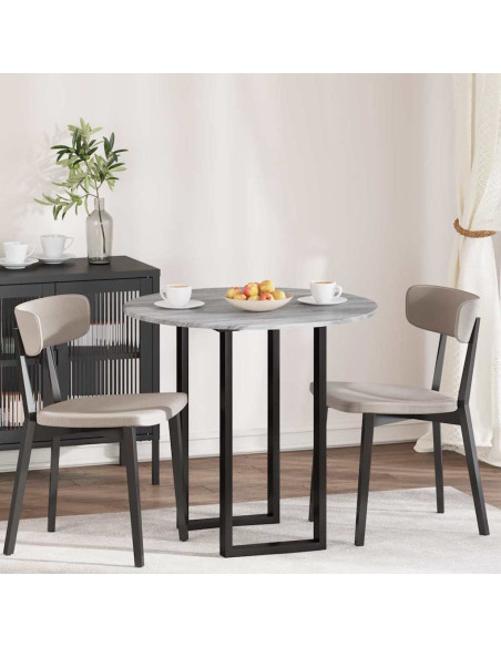 Piano del tavolo Grigio sonoma 80 x 80 x 1.5 cm