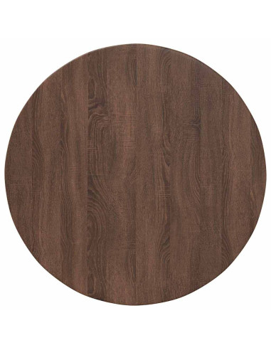 Piano del tavolo Rovere marrone 80 x 80 x 1.5 cm