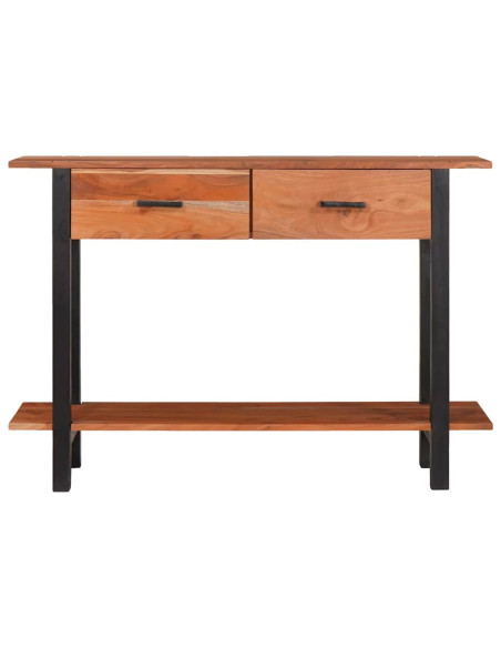 Tavolo consolle con cassetto Marrone 110 x 30 x 75 cm