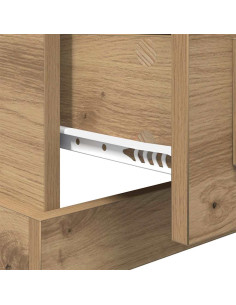 Armadio da Notte rovere artigianale 50 x 50 x 60 cm 2