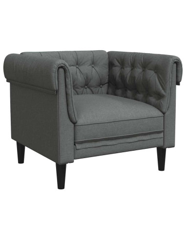Poltrona Chesterfield Altro Grigio scuro 78.5 x 74.5 x 74.5 cm