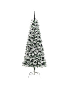 Albero di Natale Artificiale con Rami Pieghevoli 210 cm