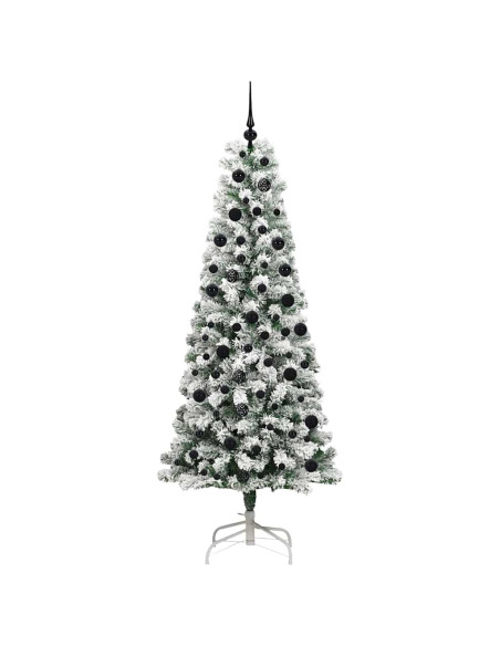 Albero di Natale Artificiale con Rami Pieghevoli 210 cm
