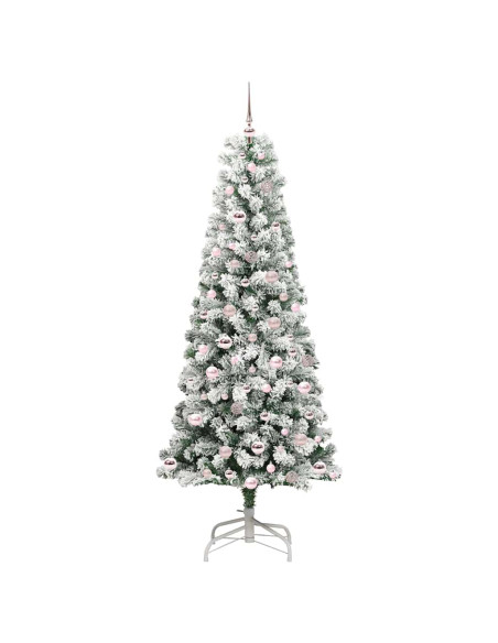Albero di Natale Artificiale con Rami Pieghevoli 210 cm