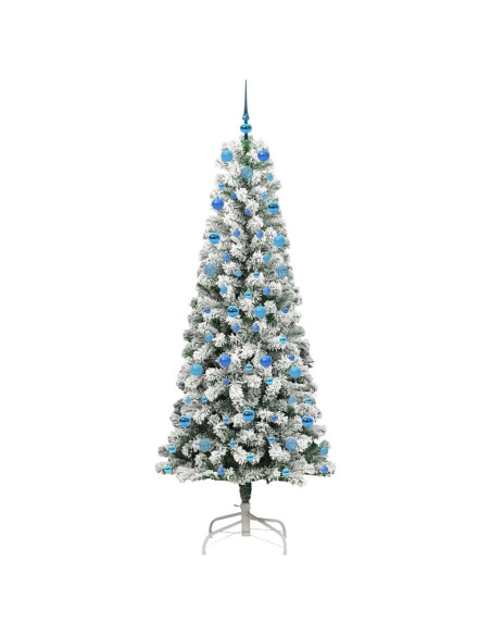 Albero di Natale Artificiale con Rami Pieghevoli 210 cm