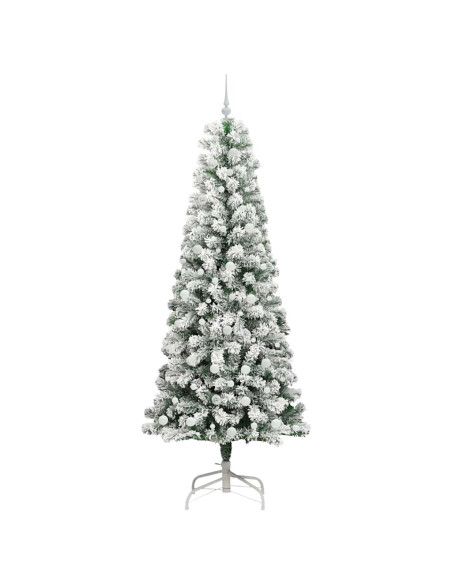 Albero di Natale Artificiale con Rami Pieghevoli 240 cm
