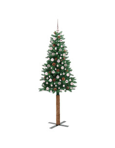 Albero di Natale snodato Verde 210 cm PVC
