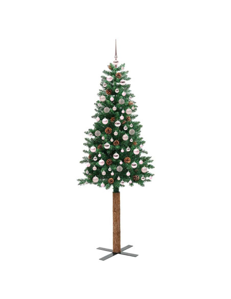 Albero di Natale snodato Verde 210 cm PVC