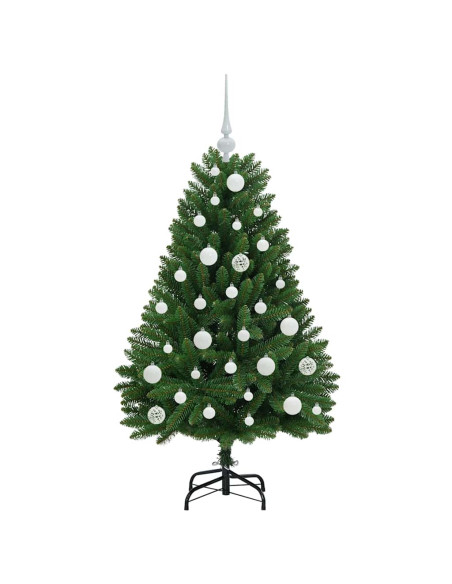 Albero di Natale artificiale Verde 120 cm PVC e Metallo